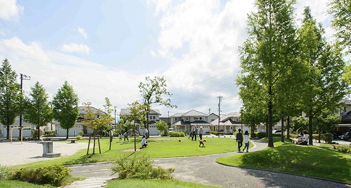 緑豊かな公園